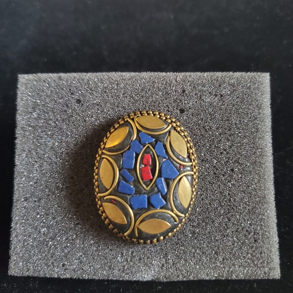 Vintage Antique Ring - Blue - Picture 8 of 11